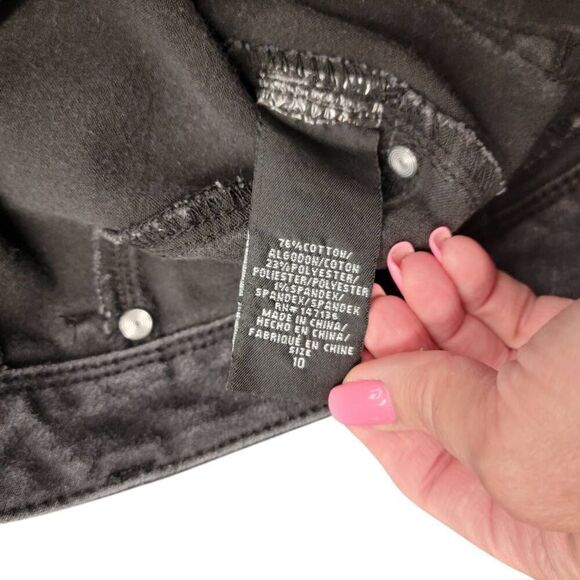 AG Denim Black Skinny Stretch Jeans - Picture 9 of 11